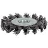 KS Tools 340.0041 Spazzola a Disco in Filo D'Acciaio Ritorto 0, 5 mm, Diametro 100 mm