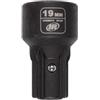 Ingersoll-Rand DXS2SM19 Bussola a percussione metrica da 19 mm, acciaio al cromo-molibdeno, alta efficienza di coppia