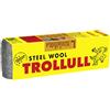 Trollull Lana d'acciaio | La lana di filo 200 g media 0 può essere utilizzata per levigare il legno, rimuovere lo sporco da piastrelle e pavimenti in pietra, lucidare tubi e raccordi in rame