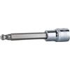 KS Tools 918.1777 CHROMEplus Bussola per Viti a Esagono Incassato con Testa Sferica, Lunga, 12 mm, 1/2