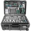 Mannesmann - M29070 - Valigetta porta attrezzi con ruote, 122 pz.