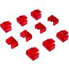 LogiLink Porta RJ45 1 X E 10 X Serrature Rot 10x Schlösser