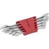 KS Tools 517.0145 Serie di Chiavi a Forchetta Doppie, 8Pezzi6X7-20X22 mm