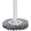 KS Tools 340.0035 Spazzola a Disco in Filo D'Acciaio Inox 0, 3 mm, Diametro 60 mm