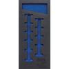 BGS 4059-1 | Modulo per carrelli portautensili 1/3 | vuoto | per BGS 4059