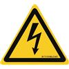 KS TOOLS Hybrid warning sign - flash for working on hybrid and electric vehicles, plastic