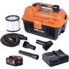 Evolution Power Tools Evolution Aspirapolvere da officina wireless R11VAC-Li a umido e a secco 18v Li-Ion EXT (caricato)