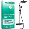 hansgrohe Activera Q Colonna Doccia con Miscelatore termostatico, EcoSmart
