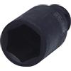 KS Tools 515.1622 Bussola Esagonale per Avvitatori ad Impulsi, Lunga, 22 mm, 3/8