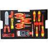 KS Tools, 716.0011 - Modulo elettrico per scatole da trasporto SCM, 11 pezzi, peso: 1,95 kg