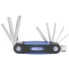 KS Tools 158.3540 Supporto a Clip per Chiavi Maschio Esagonali CHROMEplus, 8 Pezzi, 2.5-10 mm