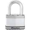Master Lock M15XKADLFCCSEN M15XKADLF - Lucchetto laminato, confezione da 1