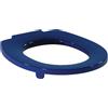 Ideal Standard Contour 21+ anello del sedile per WC - Blu | Sedile per WC con paracolpi laterali per una migliore tenuta, S406636