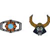 Trasformatori Il Film Unicron E Matrix Di Leadership 80's 2 Pack Smalto Spilla S