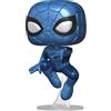 Funko Pop! Marvel Make-A-Wish Spider-Man Metallico Figura In Vinile