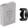 Nikon EN-EL14a Batteria al Lithium-Io & Paraluce Hb 32
