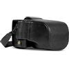 MegaGear Ever Ready Genuine Leather Camera Case Compatibile con Fujifilm X-T5 (16-80mm)
