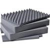 PELI 1561 Set Schiuma Di Ricambio, Accessorio Per Valigia Protector Originale, Compatibile 1560, Colore: Nero