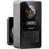 ARENTI Power1Q - Telecamera di sorveglianza wireless 2K 4 MP con batteria agli ioni di litio integrata 9600 mAh, riconoscimento personale basato sull'intelligenza artificiale, audio full duplex,