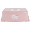 Bieco Sgabello per Bambini Pecora Rosa | Funzione Antiscivolo | Gradino Singolo Altezza 14cm | Dimensione 42x28cm | Sgabello bambini | Gradino Bambini Scalino per Bambini Bagno Sgabello Bambini Bagno
