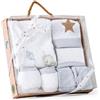 Interbaby Set Regalo, Corredino da 5 pezzi per neonatiElefante grigio
