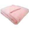 Domiva - Coperta in microdou per neonato, 75 x 100 cm, 1 pezzo