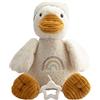 Sterntaler Carillon grande anatra Edda Lou, peluche con aiuto per addormentarsi, per ragazzi e ragazze, melodia Brahms ninna ninna nanna