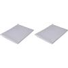 Poupy 1609.6 Traversa Salvapipì per Culla, 60x50 (Confezione da 2)