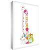 Little Helper GIRICE128 - 12 g Feel Good Art in tela, stile moderno, illustrativi signor giraffa e signor gufo Eat an Ice Cream 30 x 20 cm