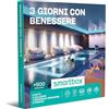 Smartbox - Cofanetto regalo 3 giorni con benessere - Idea regalo per Lui e Lei - 2 notti con colazione e pausa relax per 2 persone