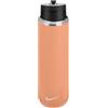 NIKE SS Recharge Straw Bottiglia per Bere Apricot Agate/Black/Sail 709 ml