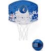 Wilson Minicanestro da Basket NBA TEAM MINI HOOP, Plastica, Bianco/Blu (Minnesota Timberwolves)