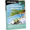 Wonderbox - Cofanetto Regalo - Soggiorno Spa & Relax - 1 Notte + Colazione + 1 attività Benessere - per 2 Persone - Hotel Spa e Benessere, Hotel 5*, 4* e 3*, Resort…