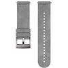 SUUNTO Cinturino in microfibra 24 Urban 5 Grigio/Acciaio Taglia M