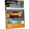 WONDERBOX - Cofanetto Regalo - Adrenalina Motori - per 1 o 2 Persone | 1 esperienza di guida - Più di 1000 attività - Ferrari, Lamborghini, Subaru, Audi
