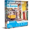 Smartbox - Cofanetto Regalo 3 Giorni esclusivi in Europa - Idea Regalo Originale - Due Notti con Colazione per 2 Persone