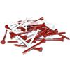 Team Golf NCAA - Tee da Golf da 6,9 cm, Confezione da 50, Dimensioni regolamentari, Colori Multi Squadra