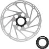 Sram Rotore Freno a Disco Centrale - 200 mm, Blocco Centrale, 2,0 mm, Include Anello di bloccaggio Esterno