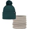 Buff Pacchetto Duo BUFF® Street Knitted Berretto Renvi Silversage e Knitted & Fleece Scaldacollo Renvi Birch Gray Taglia unica Adulti