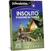 WONDERBOX - Cofanetto Regalo - Insolito - Evasione da Favola - per 2 pers | 1 o più notti con o senza cena, esperienze benessere o originali - Più di 370 soggiorni - Glamping, bubble room, capanne