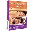 Emozione3 - Cofanetto regalo Oasi di benessere per 2 - Idea regalo per la coppia - Un'esperienza benessere a scelta per 2 persone