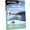 WONDERBOX - Cofanetto Regalo - Week End Spa & Gourmet - per 2 Persone | 1 notte + colazione + 1 attività benessere + 1 cena - Più di 440 soggiorni - Hotel 4* e 3*, hotel benessere, resort