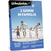 WONDERBOX - Cofanetto Regalo - 2 Giorni in Famiglia - 2 Adulti e 2 Bambini | 1 notte con o senza colazione - Più di soggiorni - Hotel 3* e 4* e altre strutture in Italia e in Europa