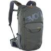 EVOC Zaino STAGE 12, dark olive | Zaino, spallacci regolabili tramite BRACE LINK, AIR FLOW CONTACT SYSTEM, con scomparto per sacca idrica