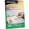 WONDERBOX - Cofanetto Regalo - 3 Giorni tra Incanto E Delizie - per 2 pers | 2 notti + 2 cene esclusive + 2 colazioni - Più di 380 soggiorni - Hotel 4* e 3*, ville, dimore storiche