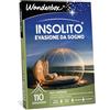 WONDERBOX - Cofanetto Regalo - Insolito - Evasione da Sogno - per 2 Persone | 1 o più notti con o senza cena, esperienze benessere o originali - Più di 110 soggiorni - Bubble room, Starsbox, glamping