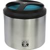 Cao C.A.O. - Scatole per alimenti isolate Singola 1 Litro in PP + INOX - Colore Blu - Altezza 12,3 cm - Diametro ø 13,2 cm