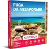 Smartbox - Cofanetto Regalo per Uomo o Donna - Fuga da assaporare - Idee Regalo Originale - 1 Notte con Colazione e Cena per 2 Persone