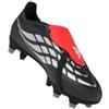adidas Kids Scarpe da Calcio per Terreni Naturali Morbidi Predator League Fold-Over Tongue Kids
