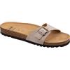Dr. Scholl's Scholl Uomo Simon Sandalo, Beige scuro, 46 EU